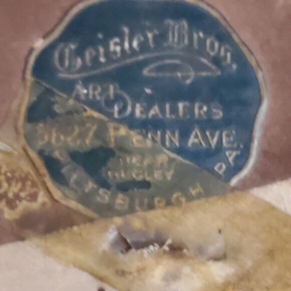 Antique Pierre Salvy Frederic Teysonnieres 1834 ART Framed 18.5x15.5 Inch - Picture 6 of 6